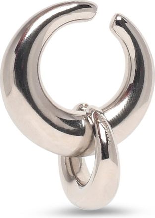Panconesi Circle Silver Brass Earcuff