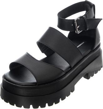 Windsor Smith Schoenen, Dames, Zwart, 40 EU, Leer, Thrilled Sandal