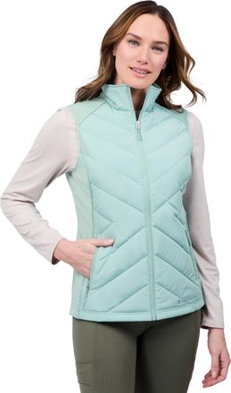 Free Country Womens Quilted Hybrid Vest