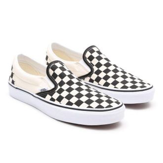 Vans Classic VEYEBWW Sneaker 16 Black White Checkerboard Slip-On Skate Shoes