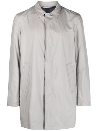 Herno long-sleeved light jacket - men - Polyester/Polyester - 56 - Grey