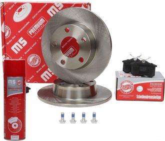 OEM Juego De Discos Y Pastillas De Freno Trasero Audi A6, Allroad 1.8-3.0 02.97-08.05 201002600