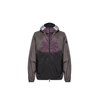 Moncler Moncler Sormiou Hooded Windbreaker, Men, Grey, Size: 5