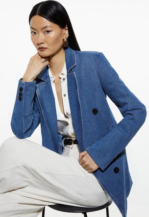 Karen Millen Denim Indigo Jacket