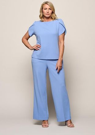 Mart Visser Torya Broek Licht Blauw Maxi