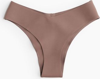 H&M Sport-Bikinihose aus Scuba - Beige