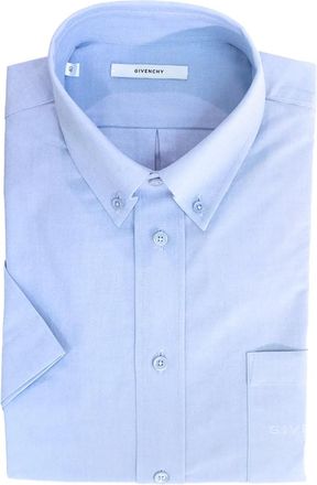 Givenchy pocket buttoned shirt - men - Cotton - 41 - Blue