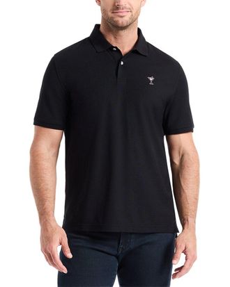 Robert Graham Belvar Short Sleeve Knit Polo Shirt