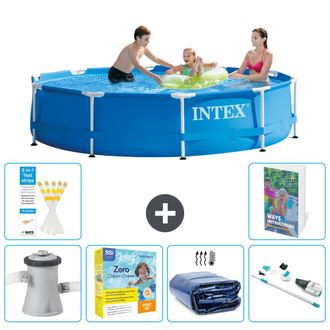 Intex Piscina Con Estructura Redonda - 305x76 Cm - 7-piezas S196