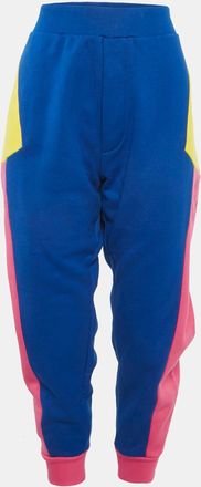 Dsquared2 Colorblocked Cotton Ski Joggers