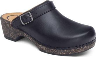 Aetrex Womens Beckie Clog In Black