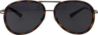 Versace Aviator Zonnebril - unisex - Zonnebrillen - Bruin - 60 MM - Accessoires