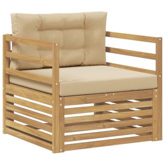 vidaXL Sof&aacute; De Exterior Y Beige Vidaxl
