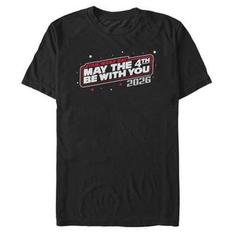 Star Wars Mens Star Wars May The Fourth 2026 Red Logo Graphic T-Shirt in Black at Nordstrom, Size Xxx-Large