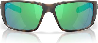 Costa Fantail PRO 60mm Polarized Sunglasses in Matte Tortoise/Green 580G at Nordstrom