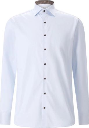 Stenstr&ouml;ms Regular Cotton Shirt - Heren - Zakelijke Overhemden - Blauw - 2XL - Katoen - Overhemden
