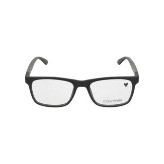 Calvin Klein Glasses, male, Black, Size: 52 MM Matte Black Eyeglasses Ck20535 Model