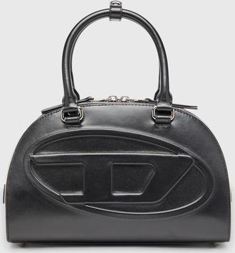 Diesel 1DR Dome-Leather bowling bag - Handbags - Woman - Black