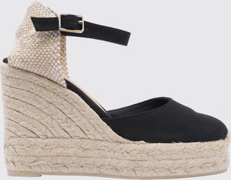 Castaner Espadrillas con zeppa Carina in canvas di cotone