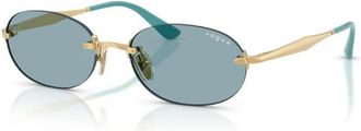 Vogue Eyewear Vo 4342S 280/80 Zonnebrillen - Dames - Zonnebrillen - Geel - 55 MM - Accessoires