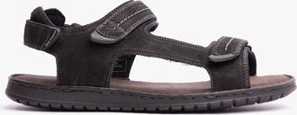 Hush Puppies Mens Hush Puppies NEVILLE QUARTER STRAP Mens Sandals Black - Size: 10