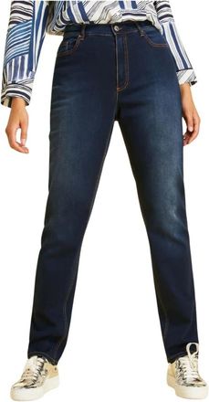 Marina Rinaldi Icona Jeans - Dames - Slim Fit Jeans - Blauw - 2XL - Denim - Jeans