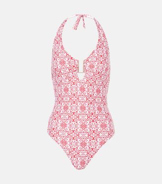Melissa Odabash Tampa floral swimsuit