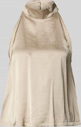 Mbym mbyM Top mit Stehkragen Modell Zuzeel in Sand, Gr&ouml;&szlig;e XS