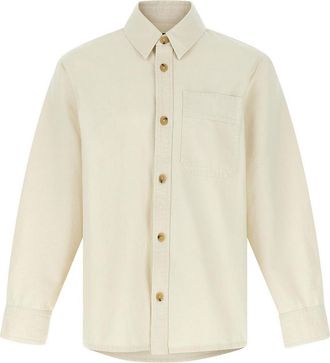A.P.C. A. P.C. Logo Embroidery Shirt
