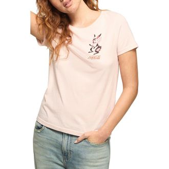 Lucky Brand Coca-Cola Graphic T-Shirt in Chintz Rose at Nordstrom, Size Xx-Large