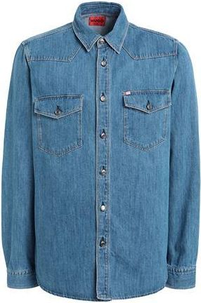 HUGO BOSS CAMISETAS Y TOPS - Camisas vaqueras en YOOX.COM