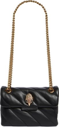 Kurt Geiger Soho Mini Leather Bag in Black at Nordstrom Rack