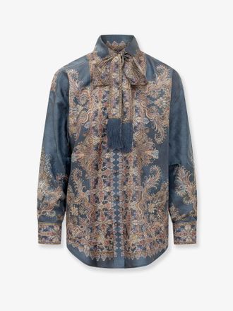 Zimmermann Camicia Valiant Relaxed in Seta - ZIMMERMANN - gender_Woman