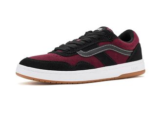 Vans Cruze 3.0 Athletic Shoes Skater Black/Port : Mens 11 - Womens 12.5 Medium, Canvas