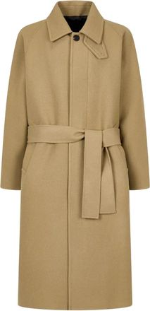 STUDIO TOMBOY wool single-breasted coat - men - Wool/Polyester - M - Neutrals