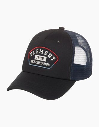 Element Mens Element Mens Team Trucker Cap - Black - Size: ONE size