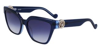 Liu Jo LJ768SR 436 Womens Sunglasses Blue Size 56