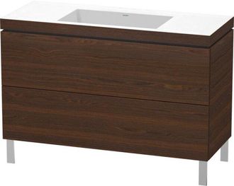 Duravit Lavamanos Duravit L-cube Con Base De Pie, 120x48 Cm, 2