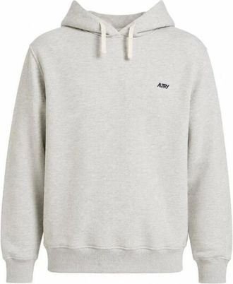 Autry Felpa con cappuccio in pile di cotone - - Sweatshirts & Hoodies - Uomo - Grigio - XL