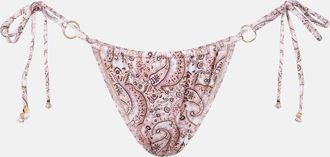 Bananhot Slip bikini Enzo con stampa paisley