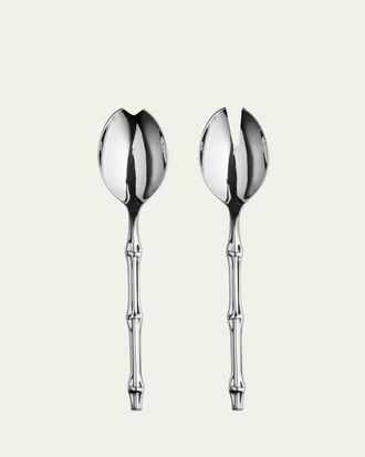 Mepra Bali 2-Piece Salad Serving Set, Mirror