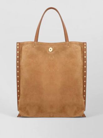 Zanellato medium tote bag dual handle studs