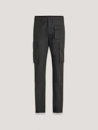Belstaff Belstaff Trialmaster Cargo Trousers Mens Cotton Blend Gabardine Black Size UK 32