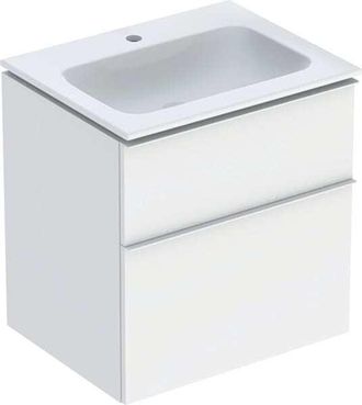 Keramag Keramag - Geberit Icon Set Mueble Lavabo Con Mueble Bajo Lavabo, 2 Cajones