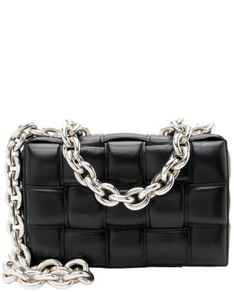 Bottega Veneta Cassette Chain Maxi Shoulder Bag (Authentic Pre-Loved)