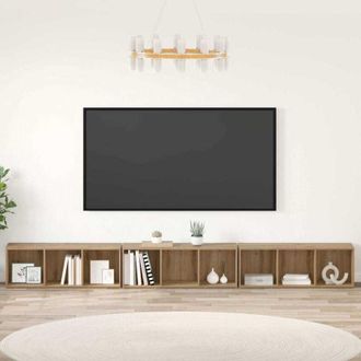 vidaXL Vidaxl - Mobile tv 3 pcs rovere artigianale 37 x 35 x 107.5 cm