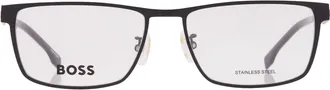 HUGO BOSS Demo Rectangular Mens Eyeglasses BOSS 1342/F 0I46 57