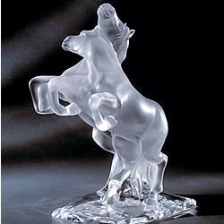 Lalique Crystal Wild Horses Figurine 12167
