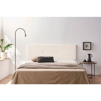 Moonia Moonia - Cabecero Tapizado alma Acualine 100x50x5 cm - beige