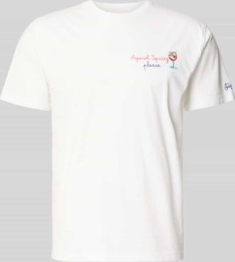 MC2 Saint Barth T-Shirt mit Stitchings Modell PORTOFINO in Weiss, Gr&ouml;&szlig;e XXL